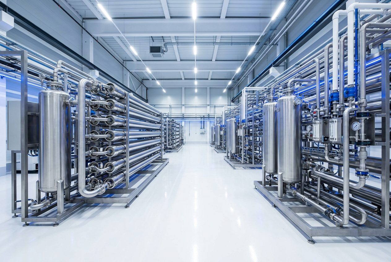 Stainless steel reverse osmosis equipment